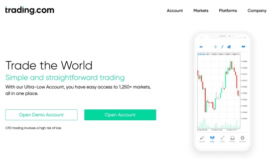 XM launches new platform Trading.com