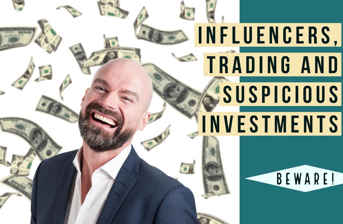 Influencers, trading and suspicious investments