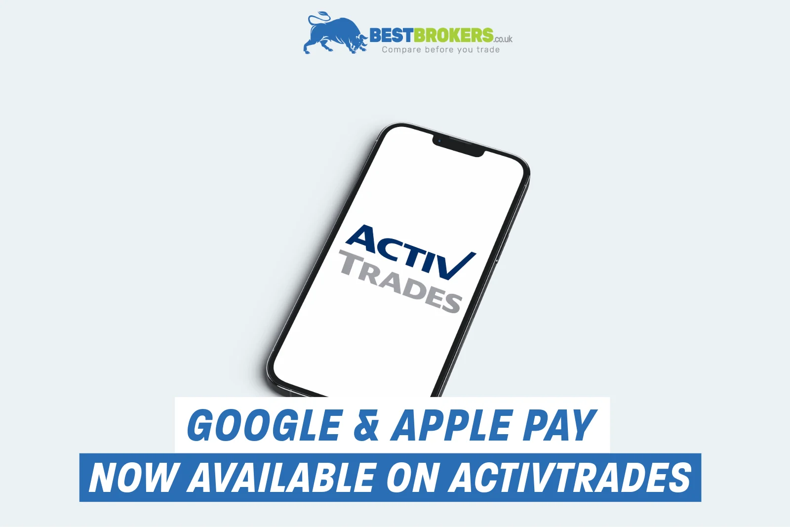 Depositing on ActivTrades just got easier with Google Pay and Apple Pay