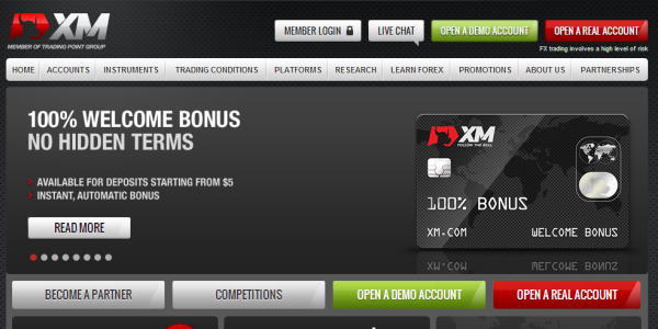 Free trading bonus with XM